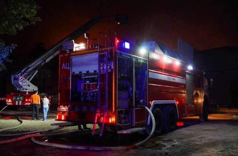 Пожарно-спасательные подразделения выезжали на пожар в Онежском  МР